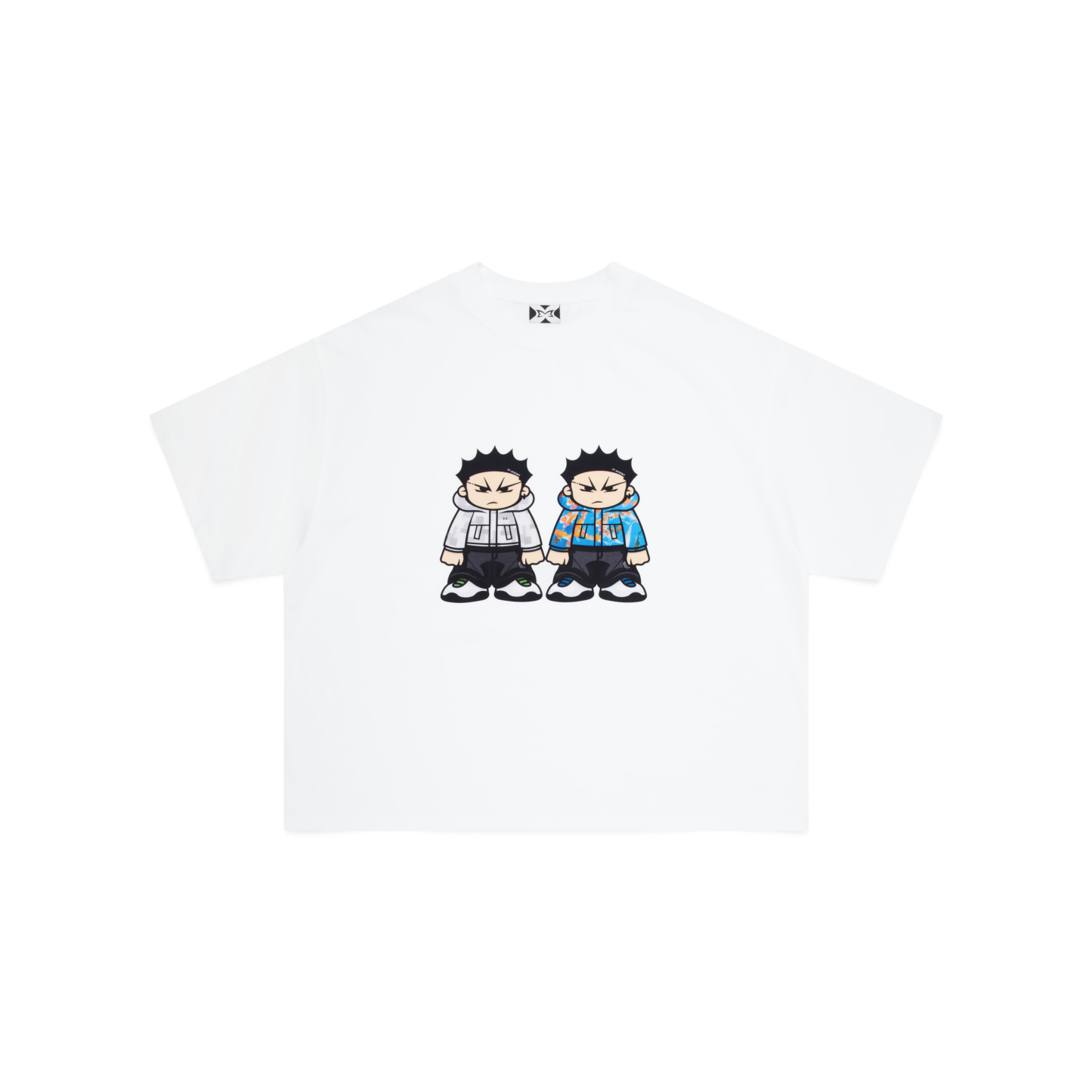 Mascot Tee (Patchwork / Koi)