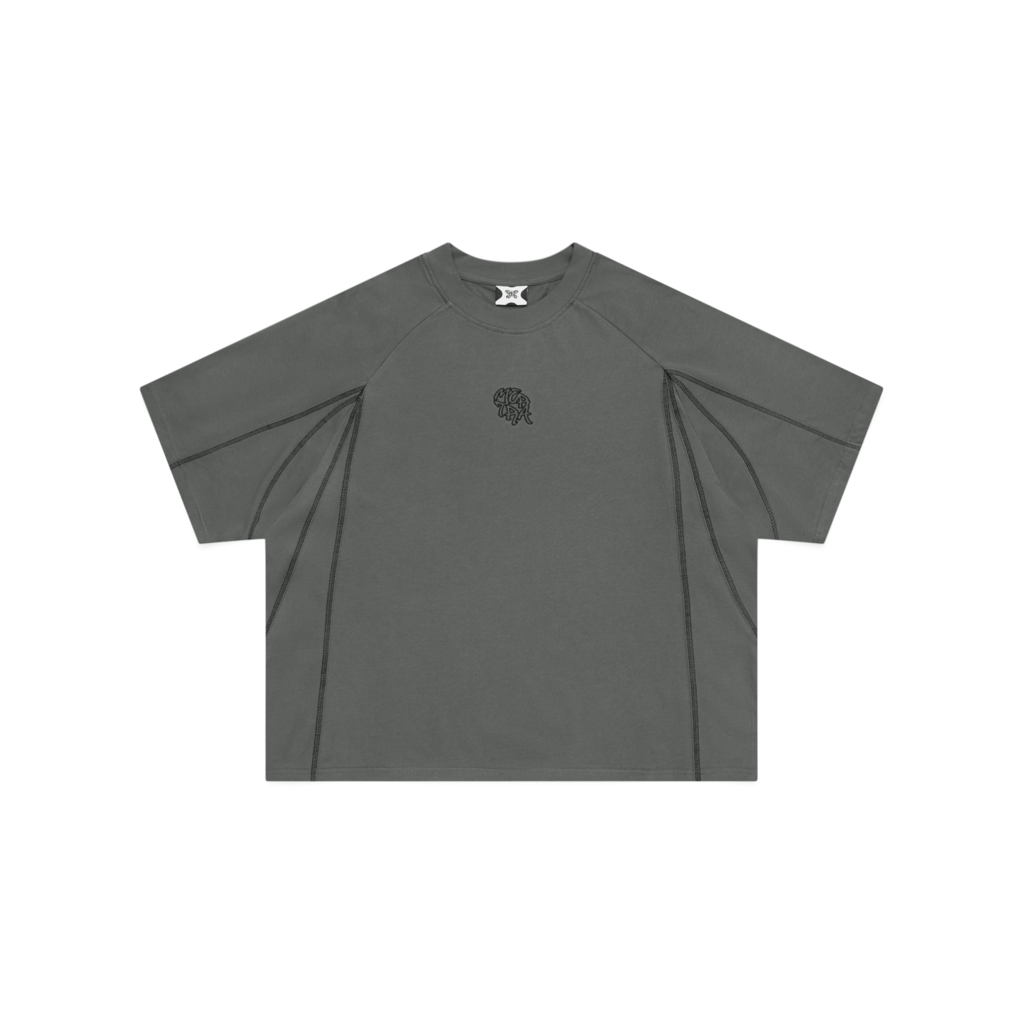 Cross Point Tee (Charcoal)