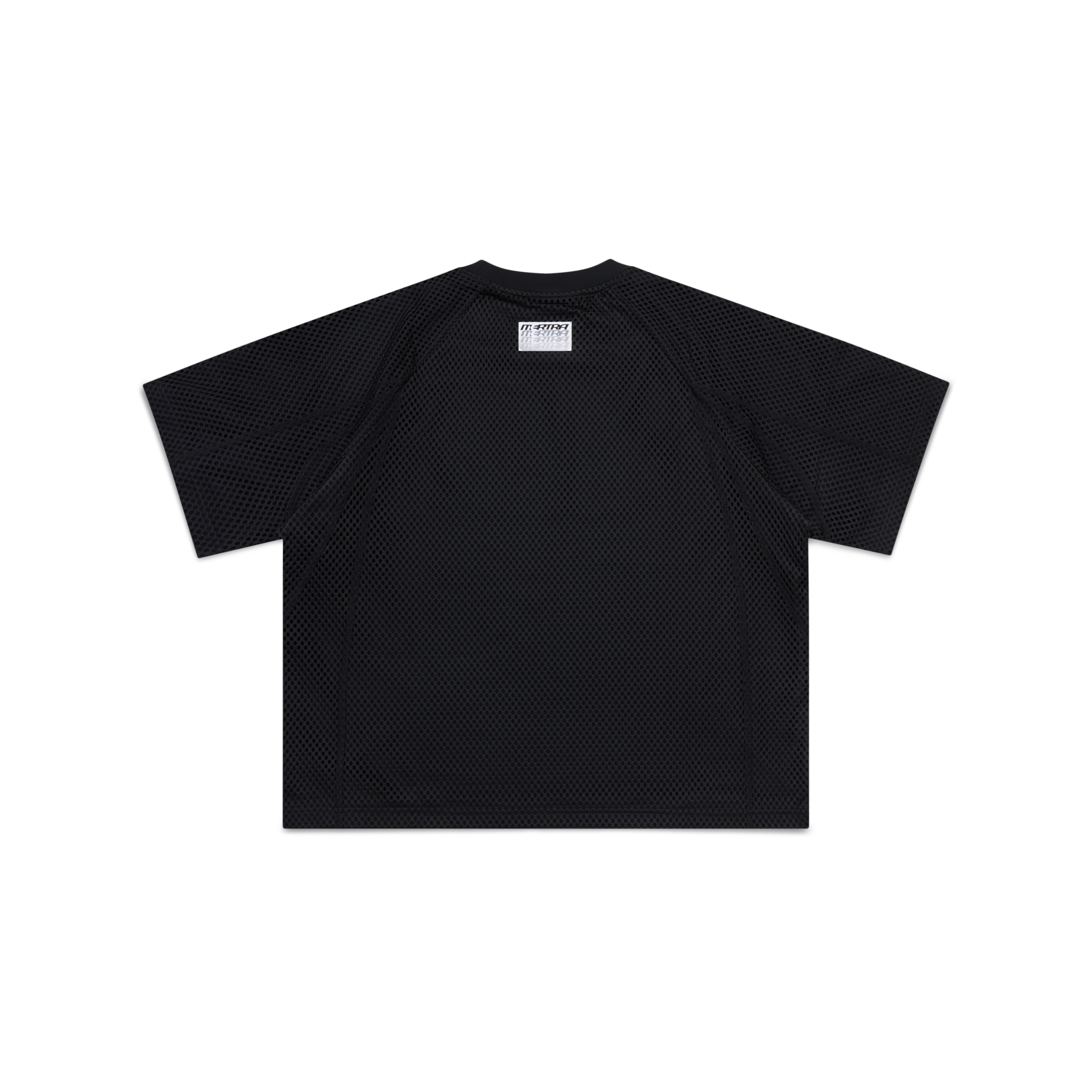 Layered Mesh Jersey (Black)
