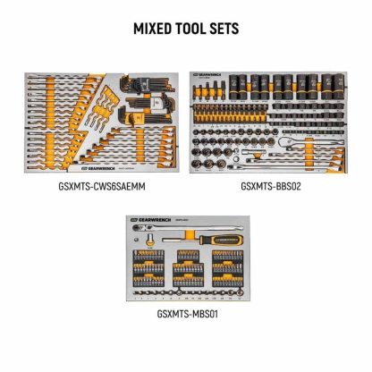 GearWrench MEGAMOD873 873-Piece Master Technician Set in Modular Trays with Storage