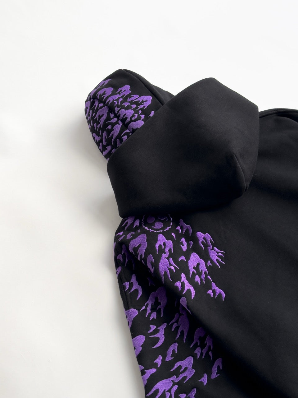 "SASUKE UCHIHA X CURSE MARKS" BALACLAVA ZIP HOODIE