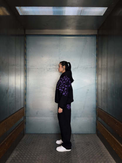 "SASUKE UCHIHA X CURSE MARKS" ZIP HOODIE