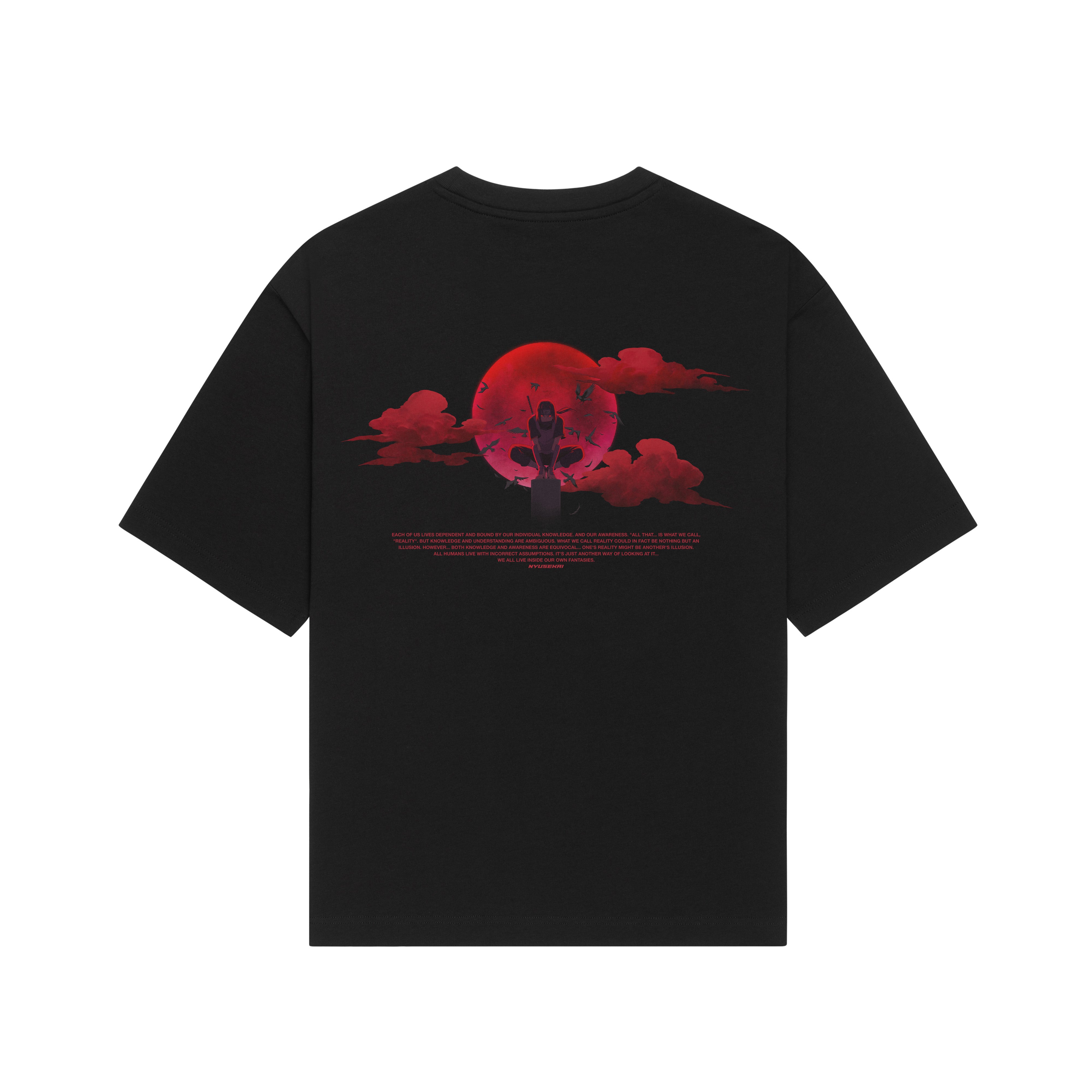"ITACHI UCHIHA X REALITY" T-SHIRT