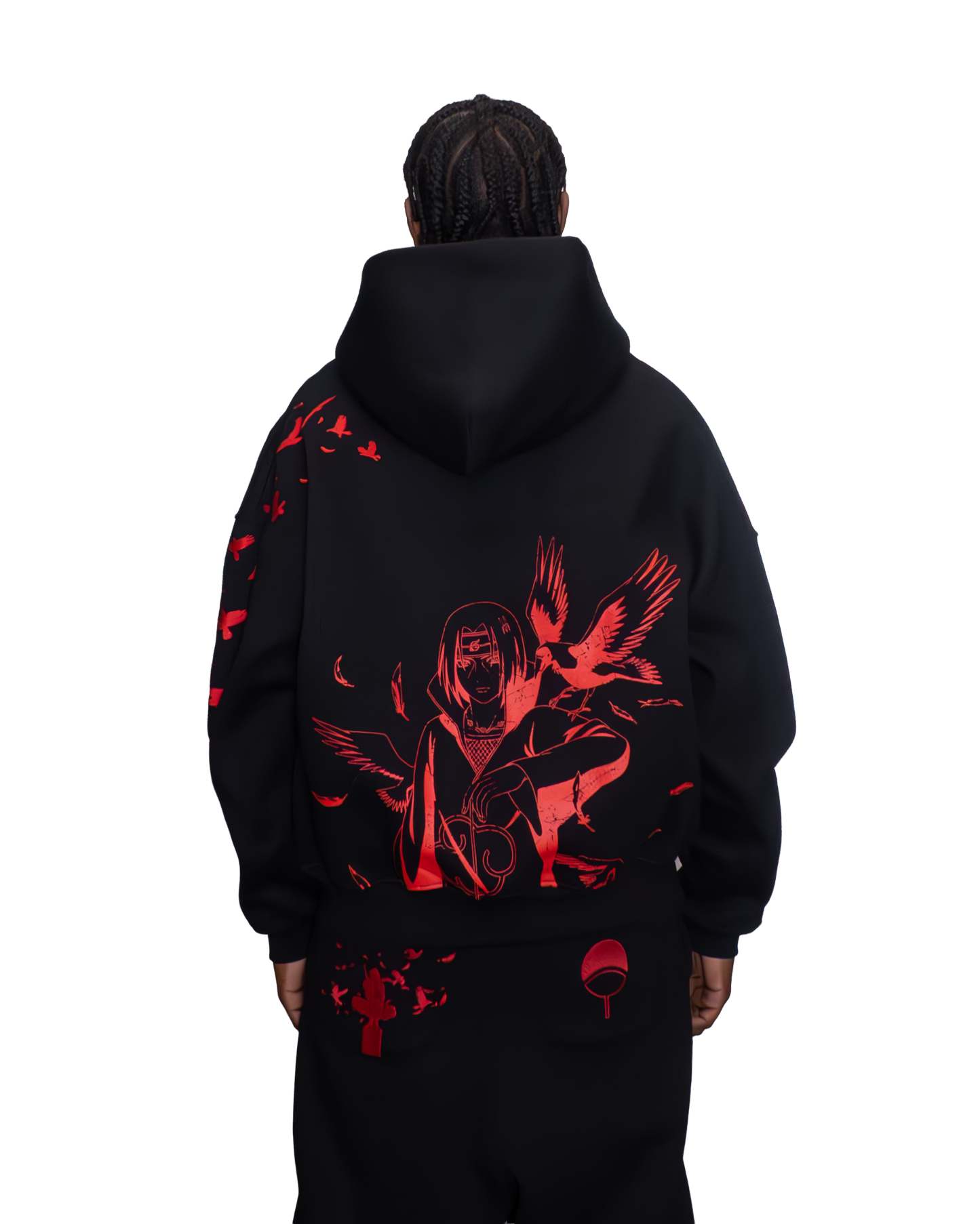 "ITACHI UCHIHA" ZIP HOODIE