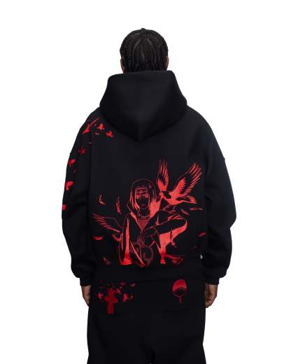 "ITACHI UCHIHA" ZIP HOODIE