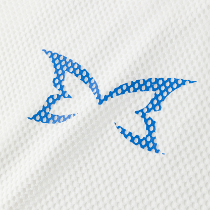 Layered Mesh Jersey (White)