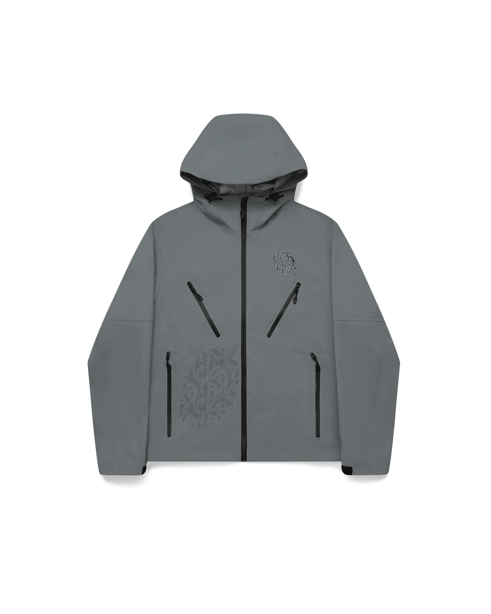 Monogram Shell Jacket (Slate)