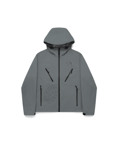 Monogram Shell Jacket (Slate)