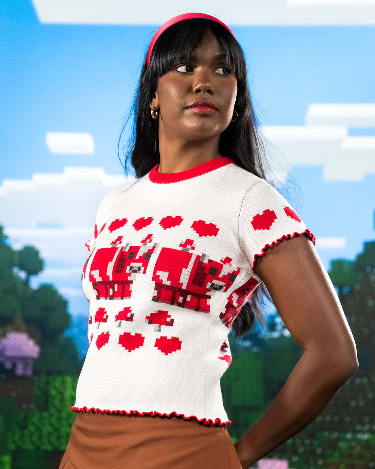 The Mooshroom Knitted Top
