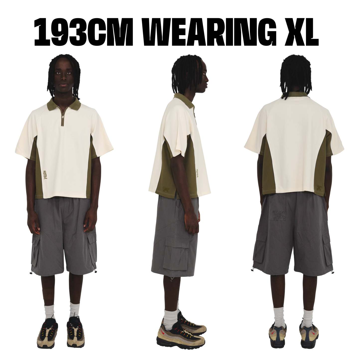Waffle Polo (Khaki)