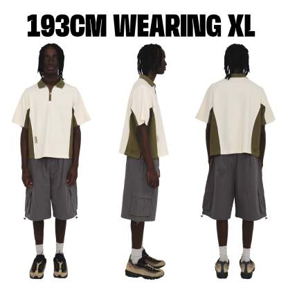 Waffle Polo (Khaki)
