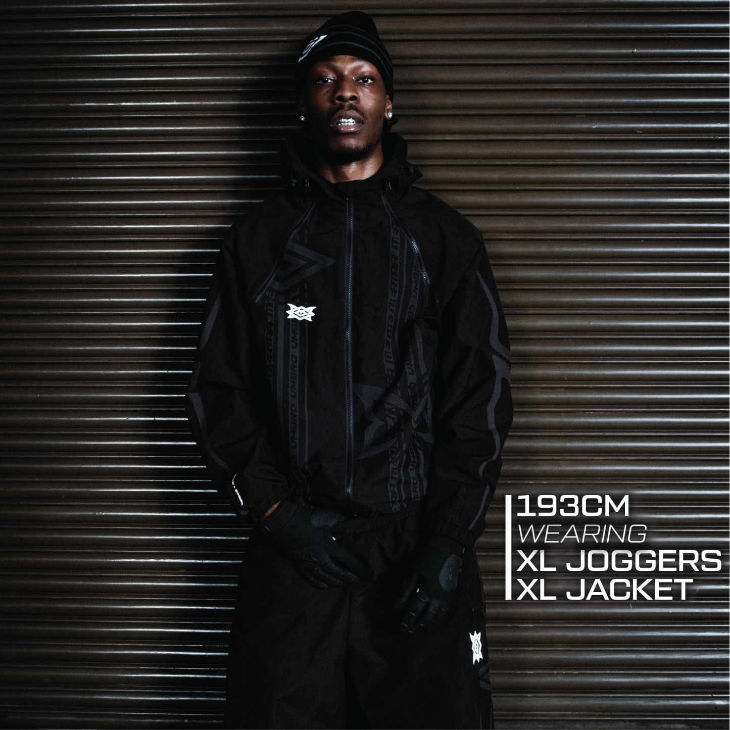 MERTRA x Umbro Technical Jacket (Black)