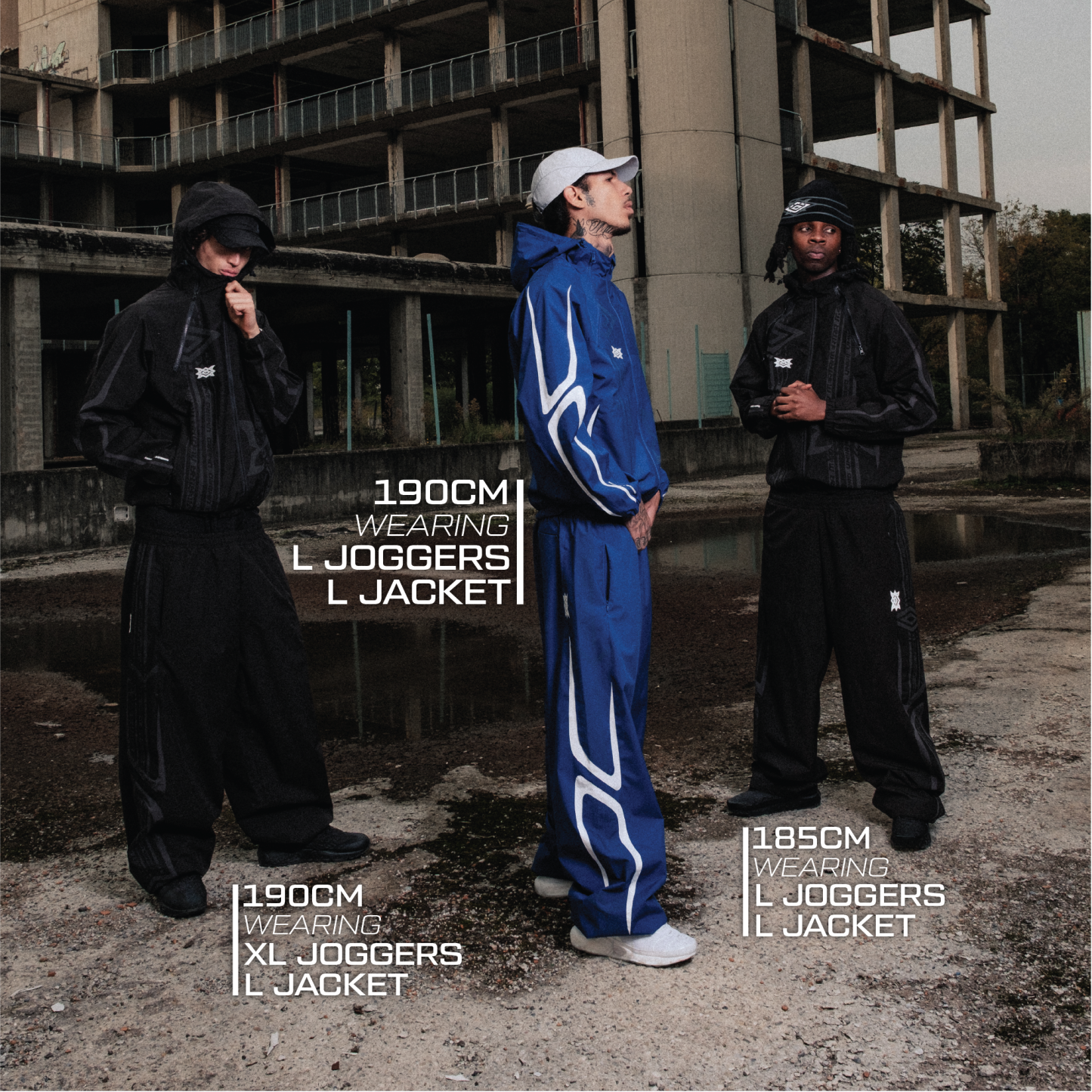 MERTRA x Umbro Technical Jacket (Blue)