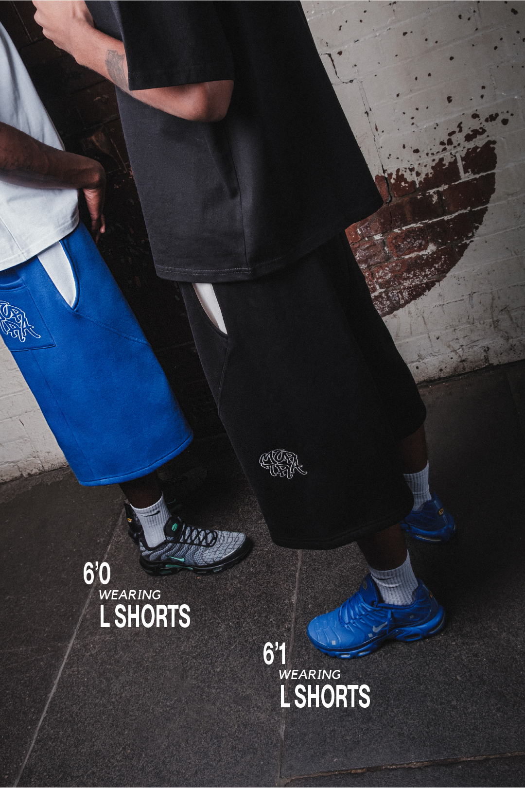 Bigstep Shorts (Black / White)