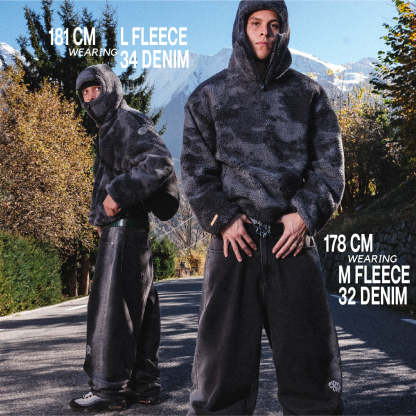 Ninja Fleece (Ash Black)