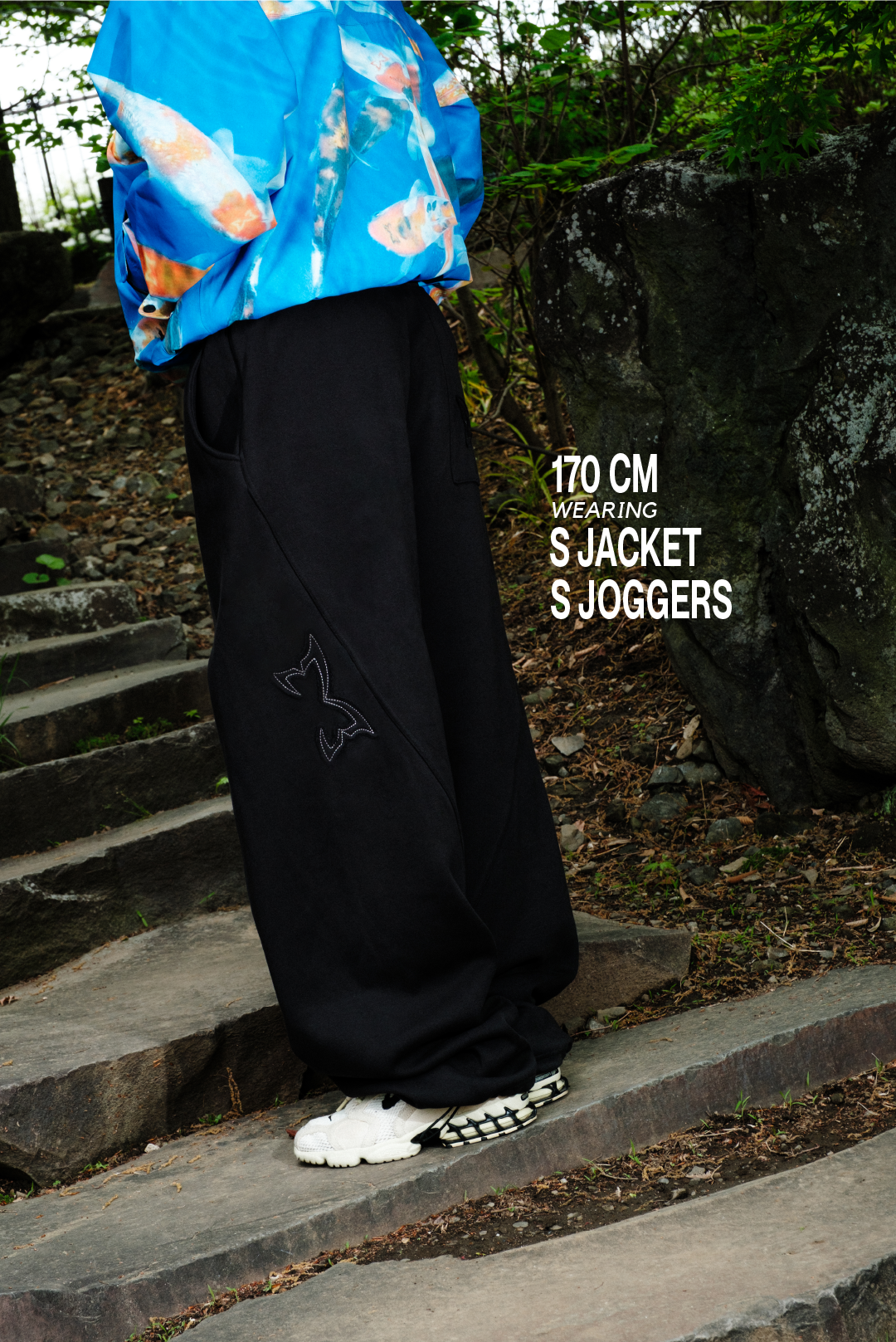 Reverse Bigstep Joggers (Black)