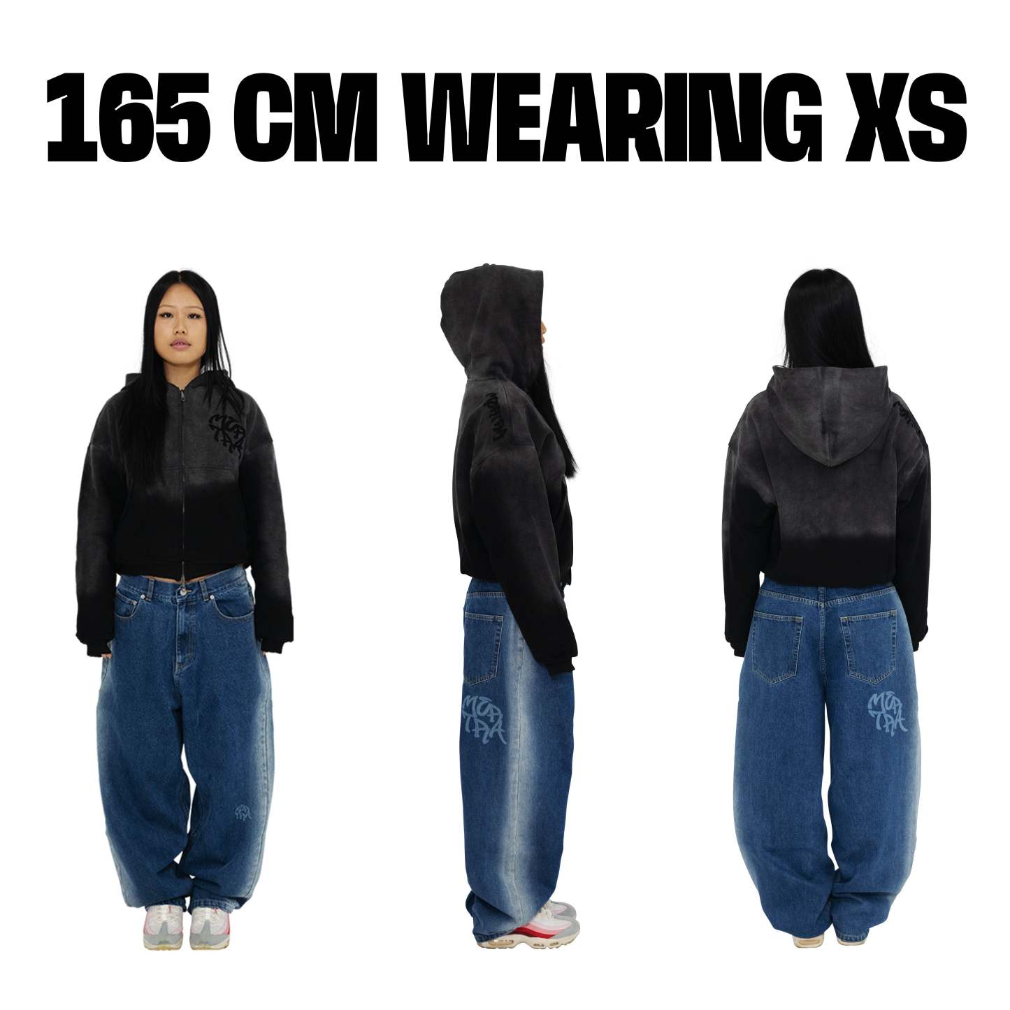 Fleece Lined Hood (Black)