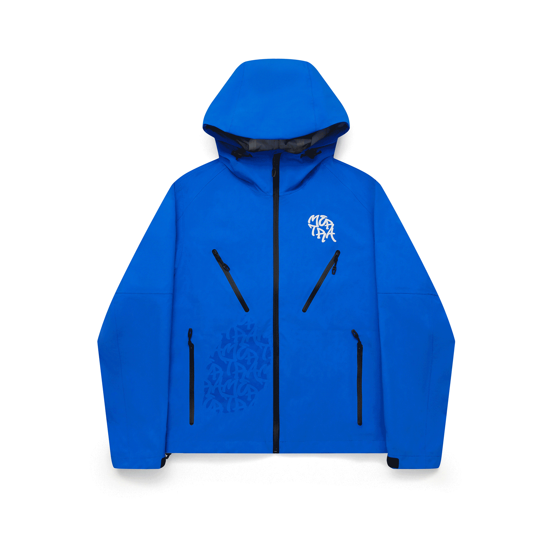 Monogram Shell Jacket (Blue)
