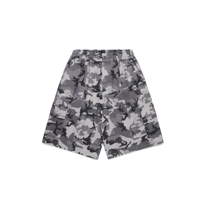 Ripstop Cargo Shorts (Grey Camo)