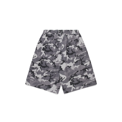 Ripstop Cargo Shorts (Grey Camo)