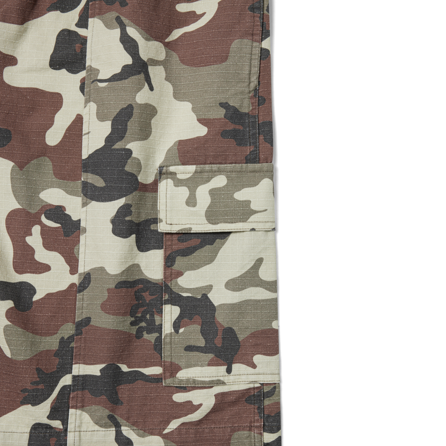 Ripstop Cargo Shorts (Camo)