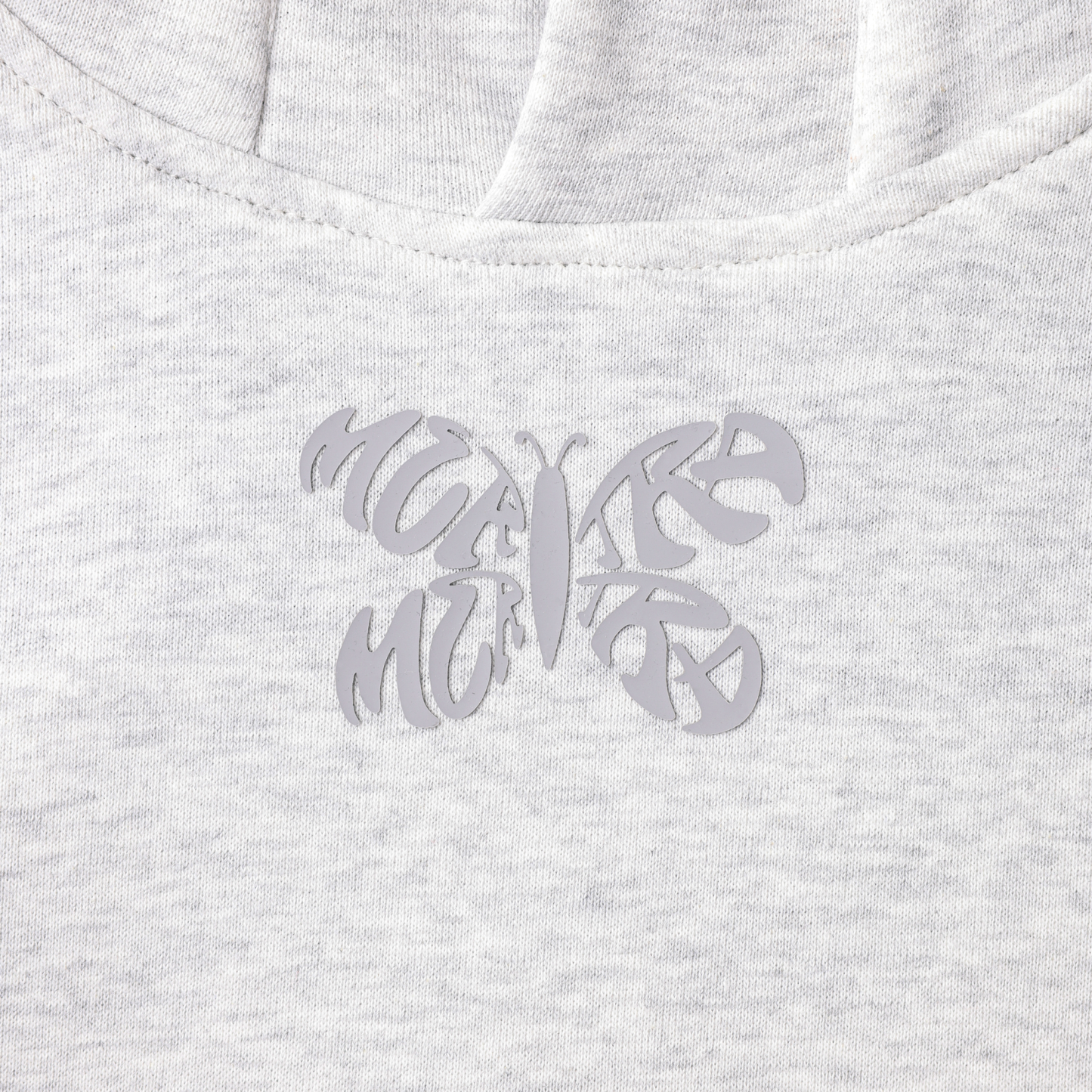 Reversible Logo Hood (Dusty Blue)