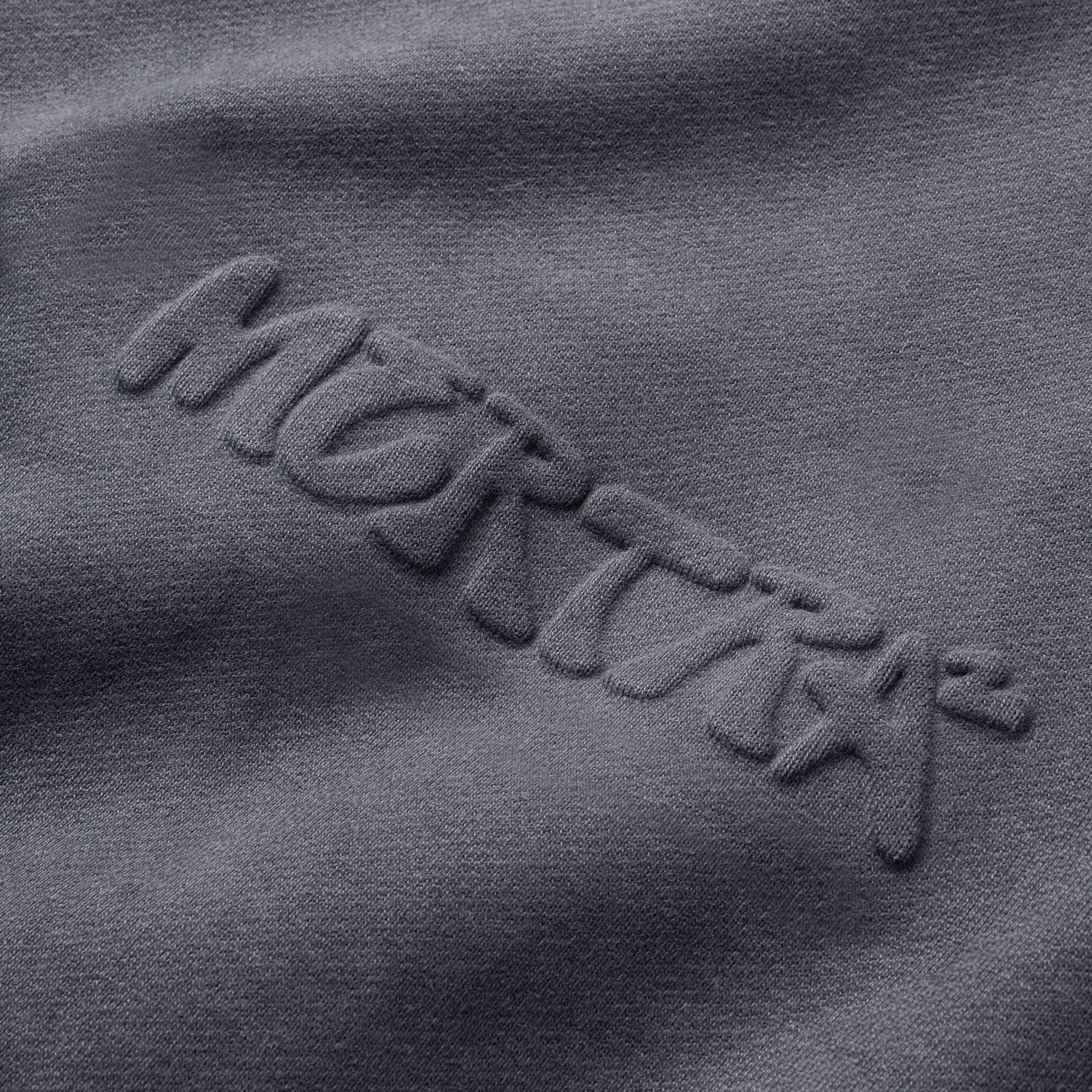 Reversible Logo Hood (Dusty Blue)