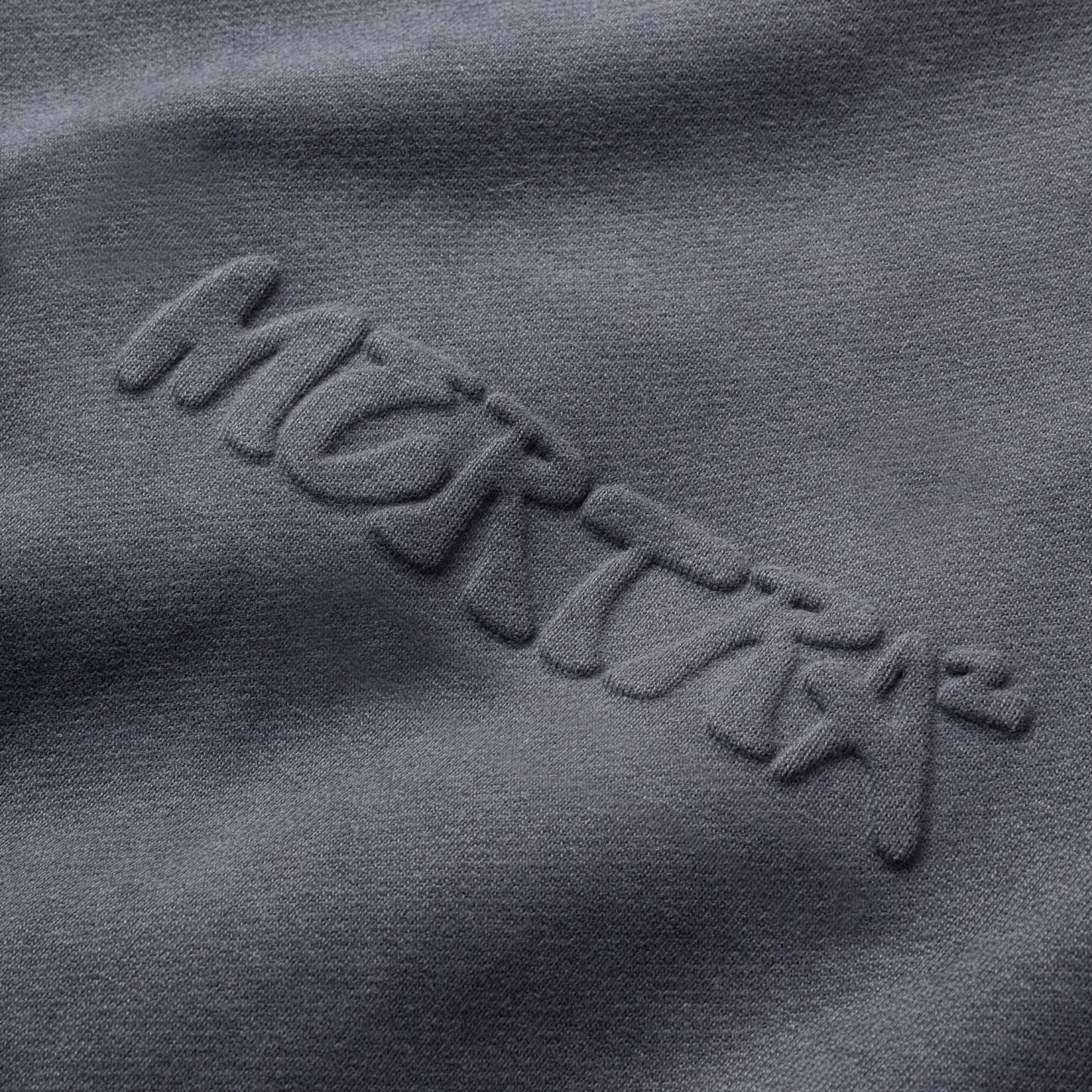 Reversible Logo Hood (Dusty Blue)