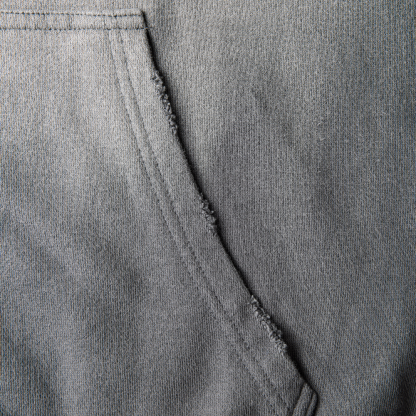 Fleece Lined Hood (Grey)