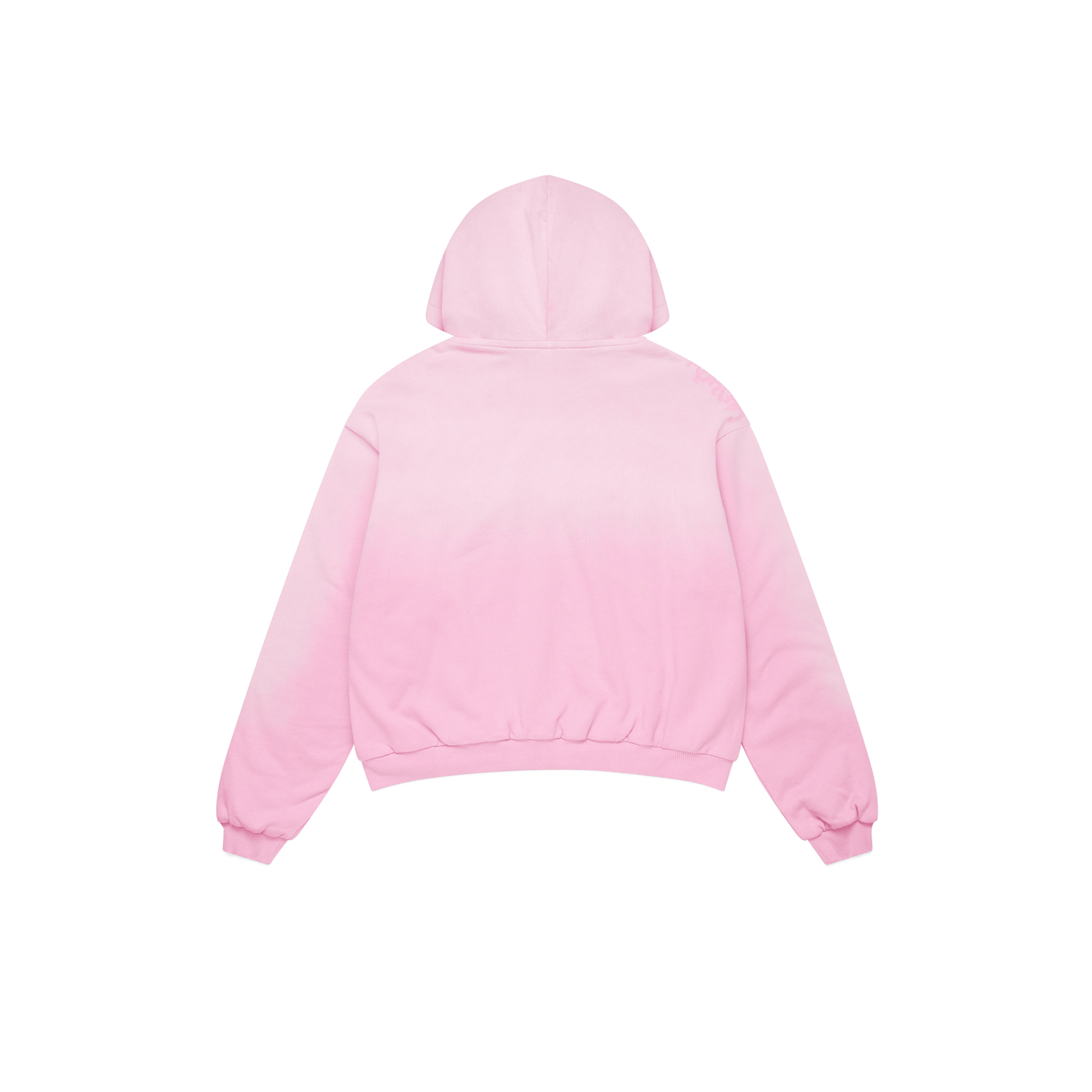 Fleece Lined Hood (Pink)