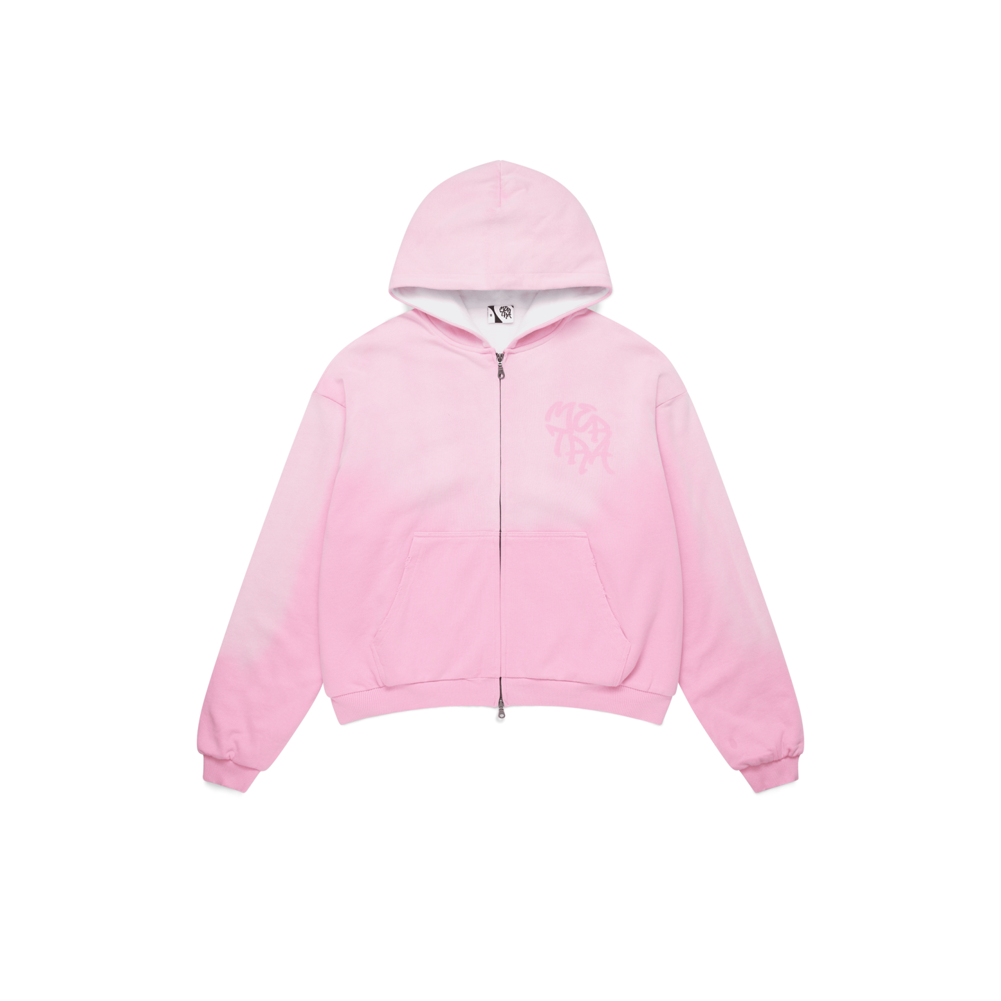 Fleece Lined Hood (Pink)