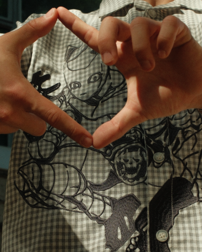 BITES ZA DUST BUTTON UP