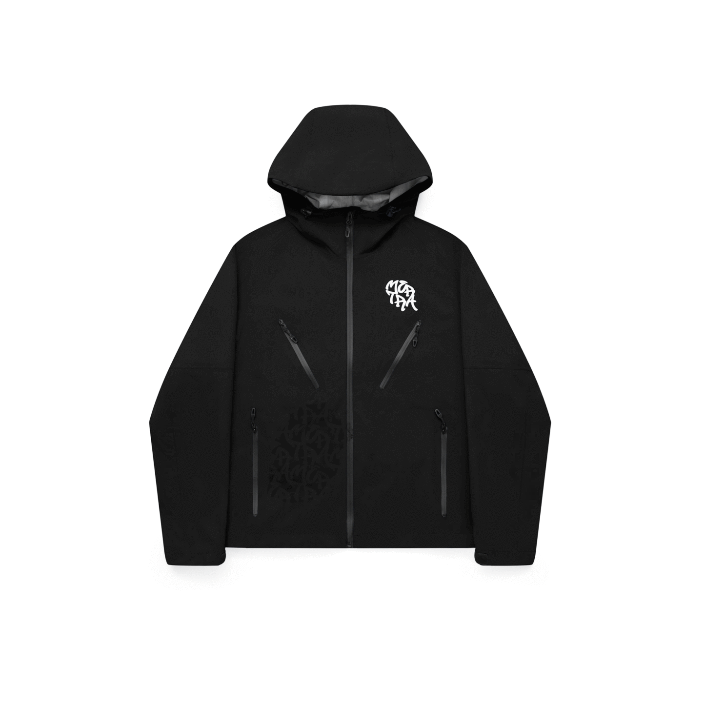 Monogram Shell Jacket (Black)