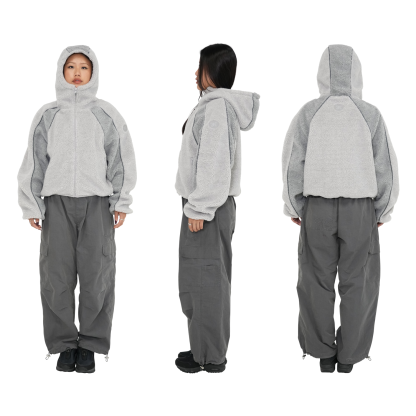 Yeti Fleece (Light Grey)