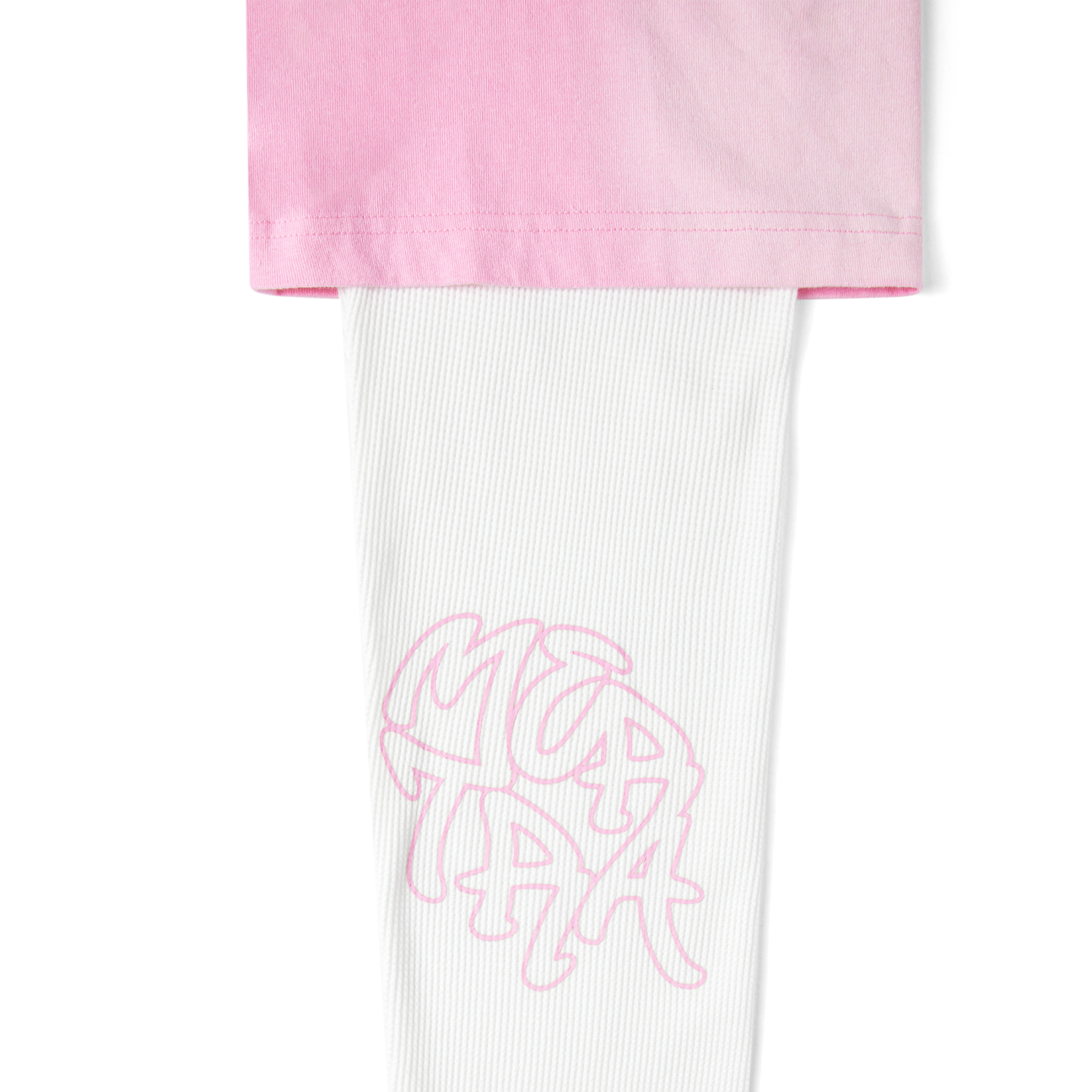 Layered Tee (Pink)