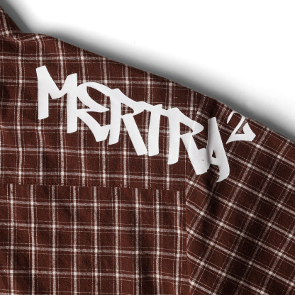 Plaid Shirt (Brown)