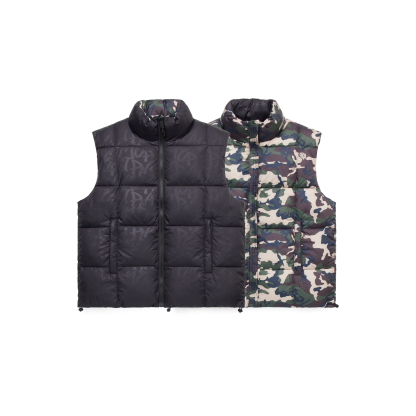 Reversible Camo Puffer Vest