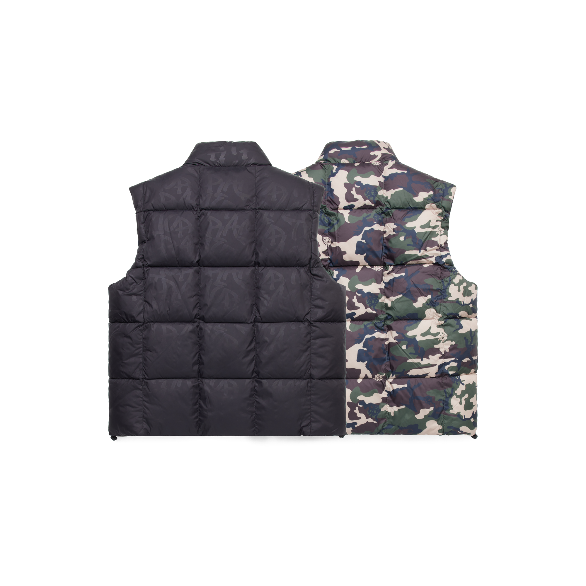 Reversible Camo Puffer Vest