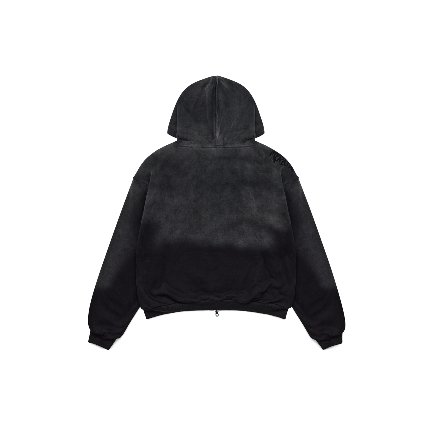 Fleece Lined Hood (Black)