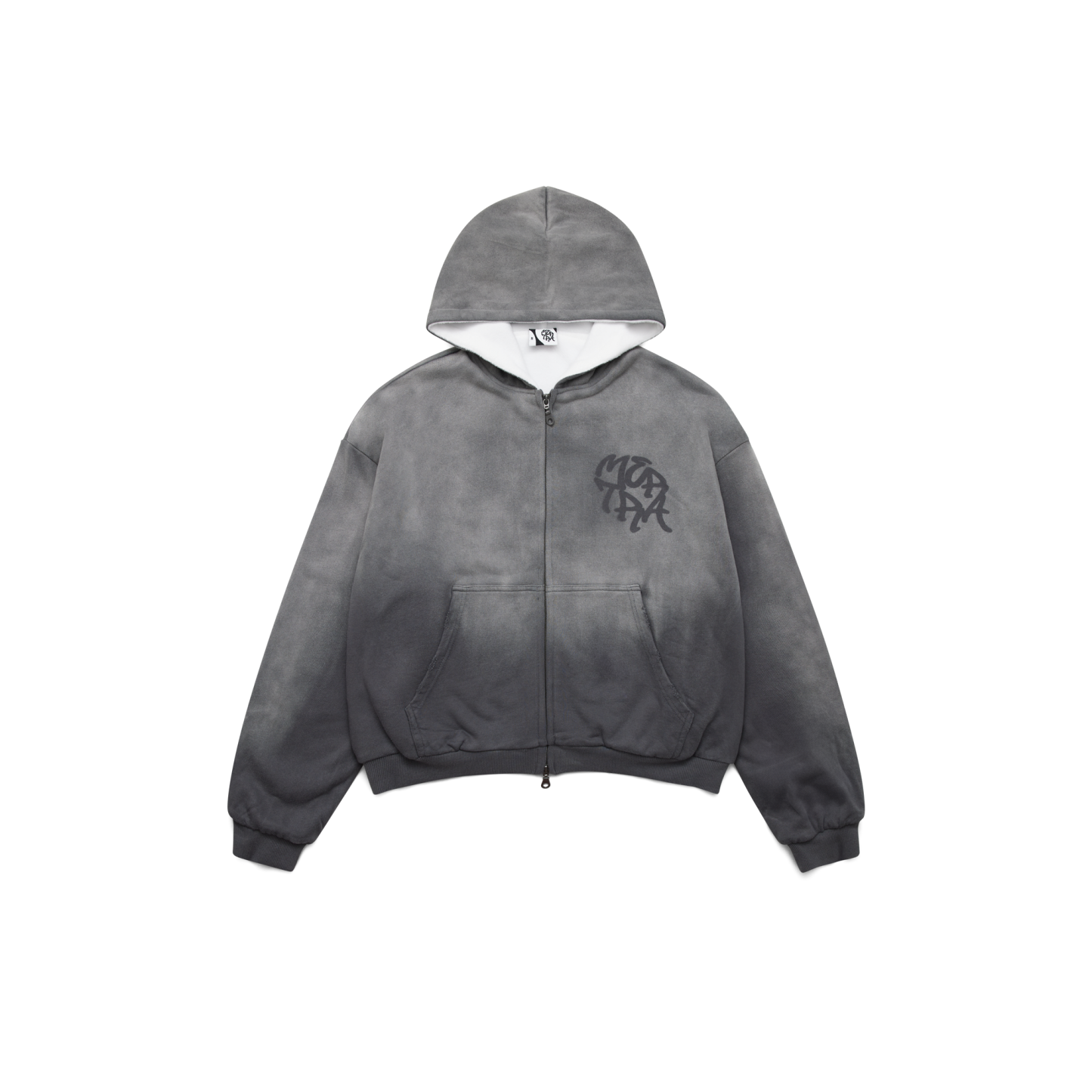 Fleece Lined Hood (Grey)