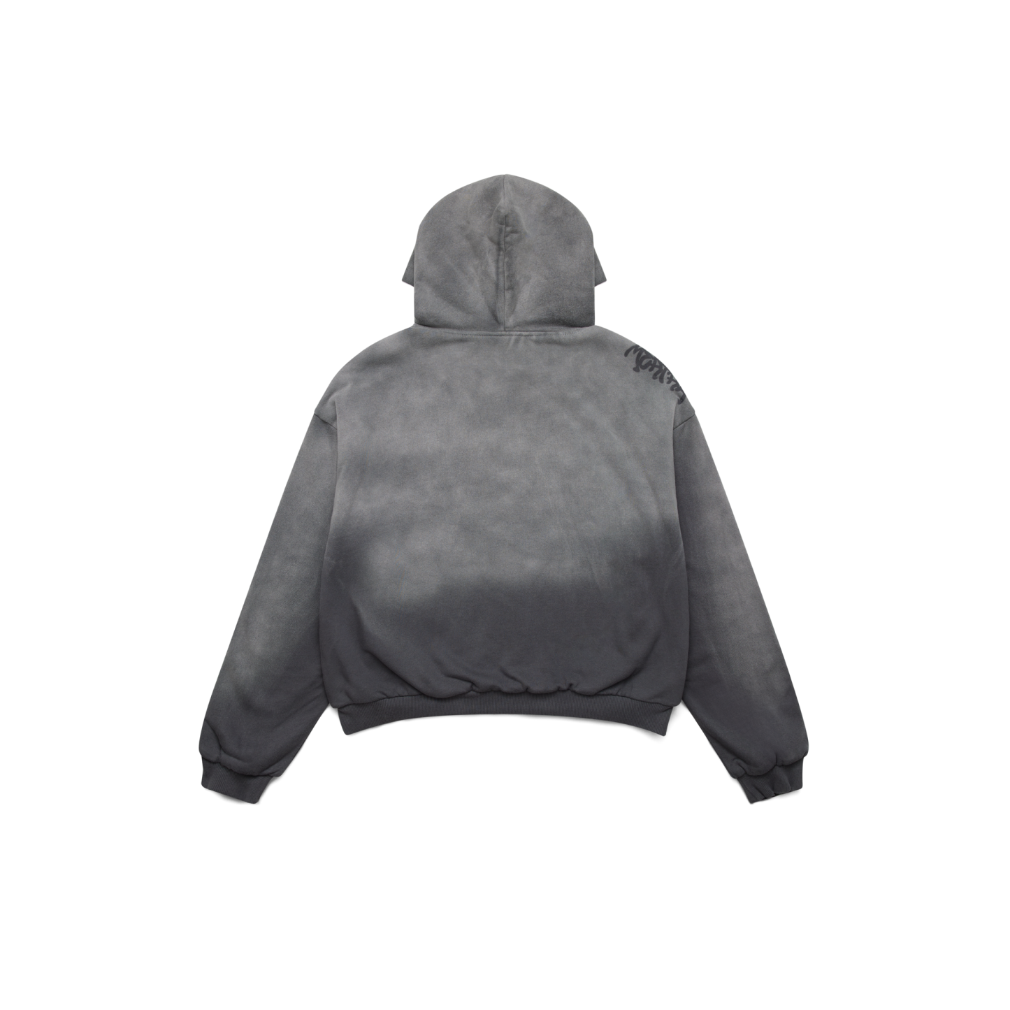 Fleece Lined Hood (Grey)