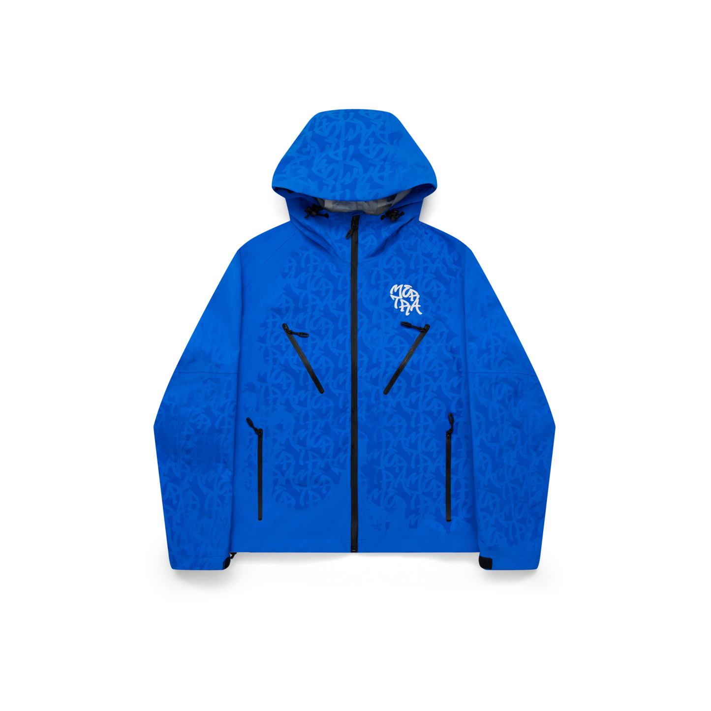 Monogram Shell Jacket (Blue)