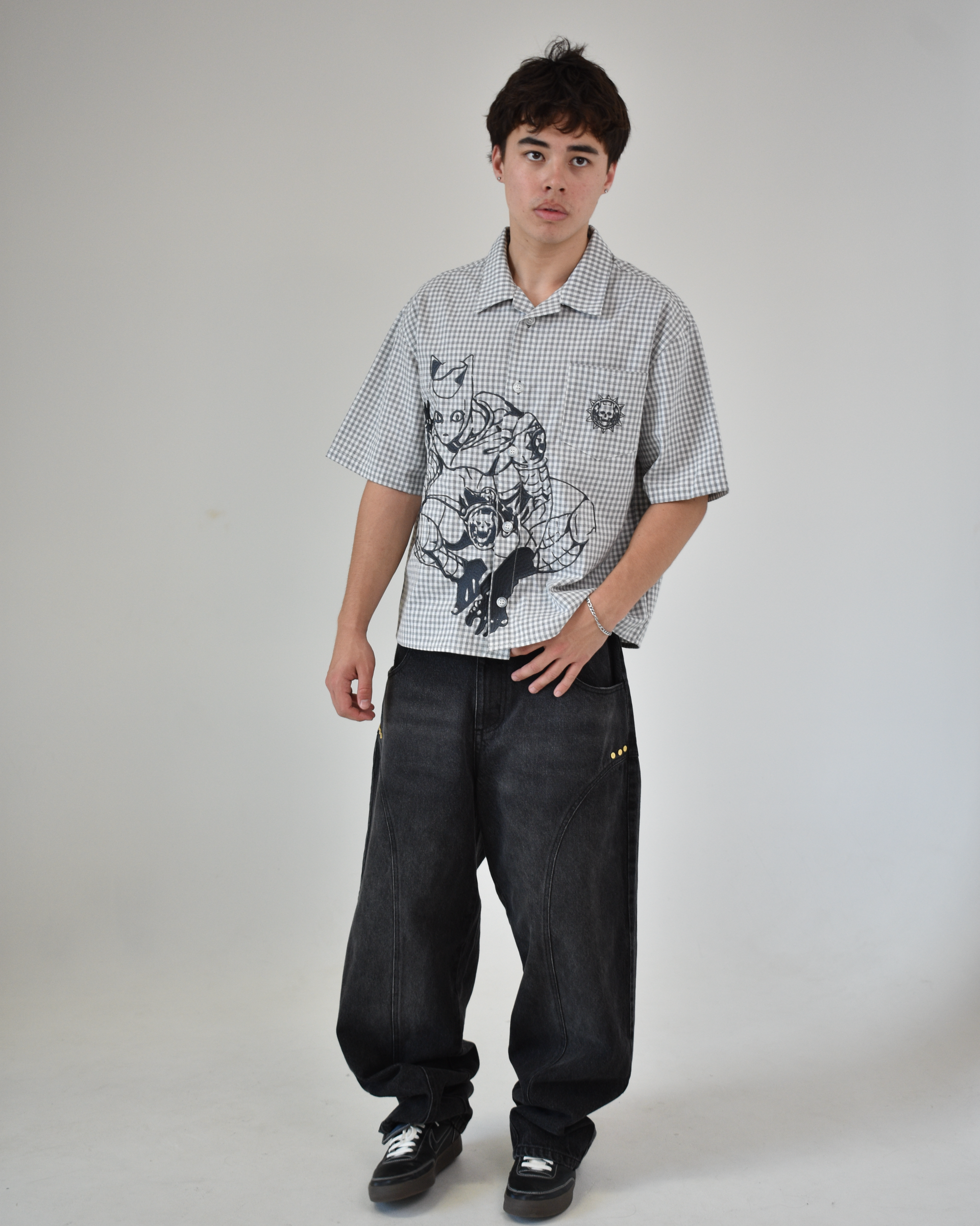 BITES ZA DUST BUTTON UP