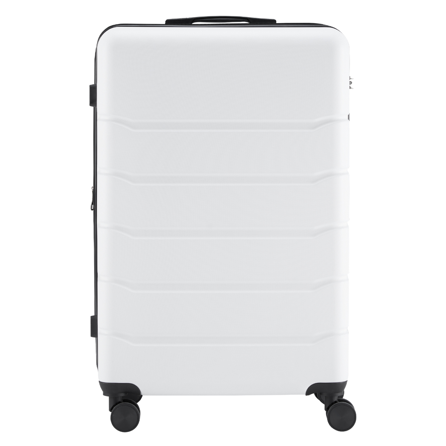20 Inch Luggage, Hard Shell with Spinner Wheels, TSA Lock, Black