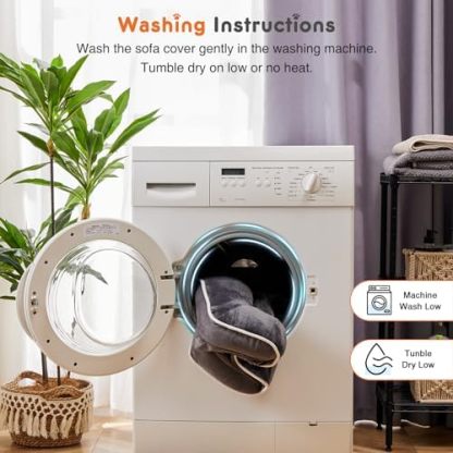 Orthopedic Dog Bed for Small Dogs, Waterproof Memory Foam Pet Beds with Sides, Washable Removable Cover, Non-Slip Base, Egg Crate Foam Couch for Improved Sleep, 24" L x 18" W x 6.5" Th