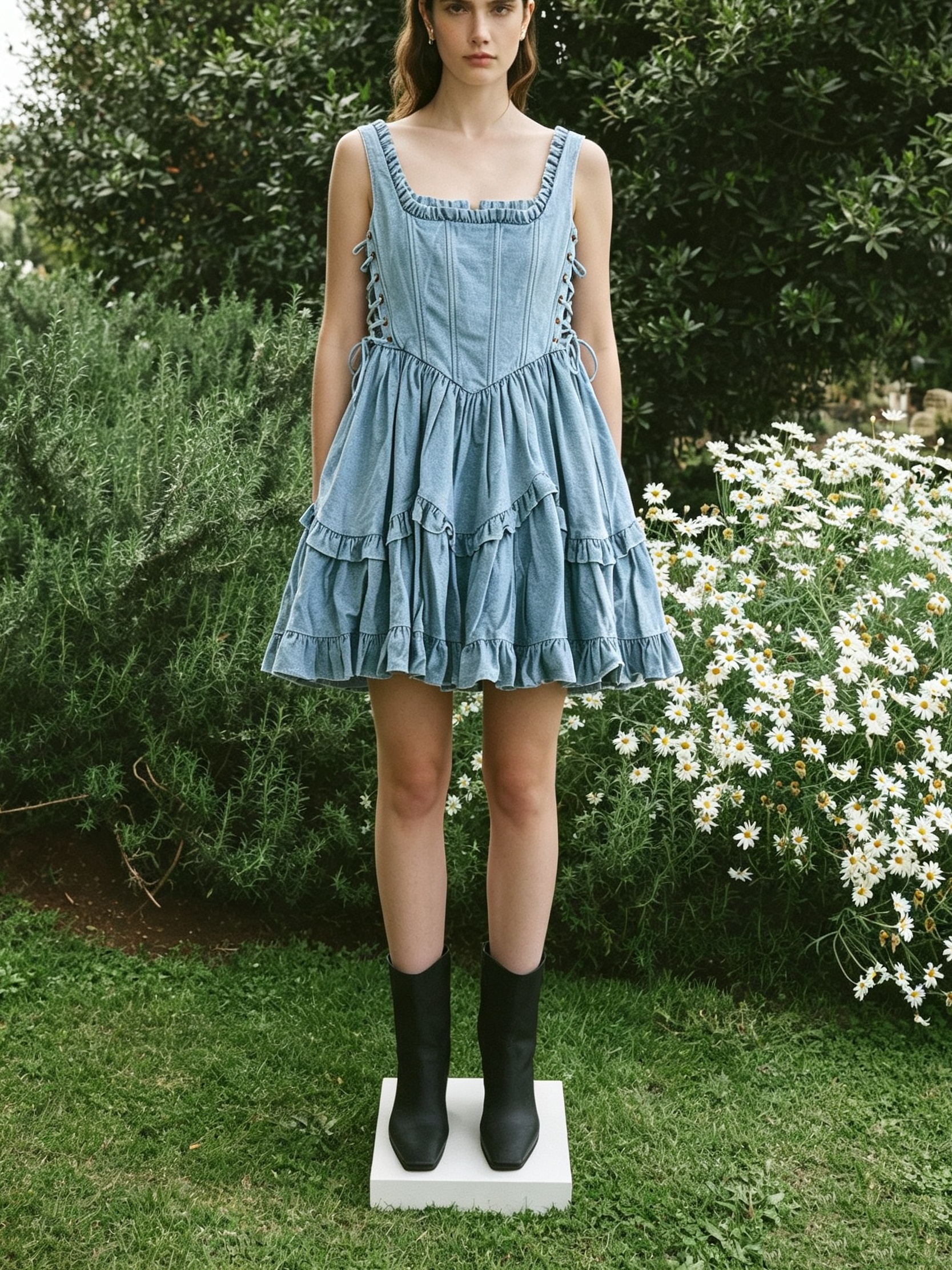 Denim Mini Dress