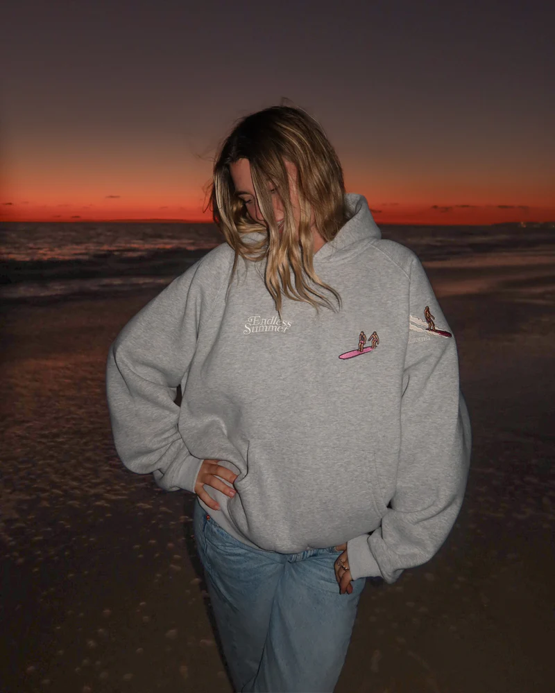 Endless Summer Dark Heather Hoodie