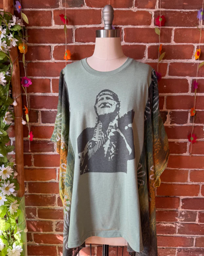 Willie Nelson Mixed T-shirt
