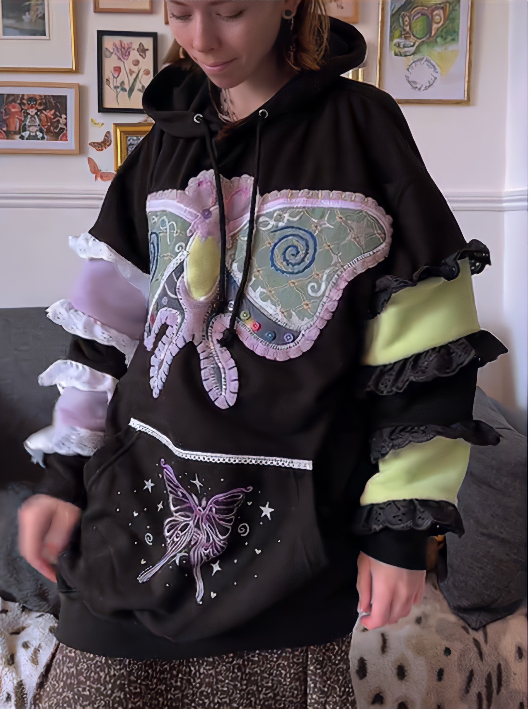 patchwork sweatshirt