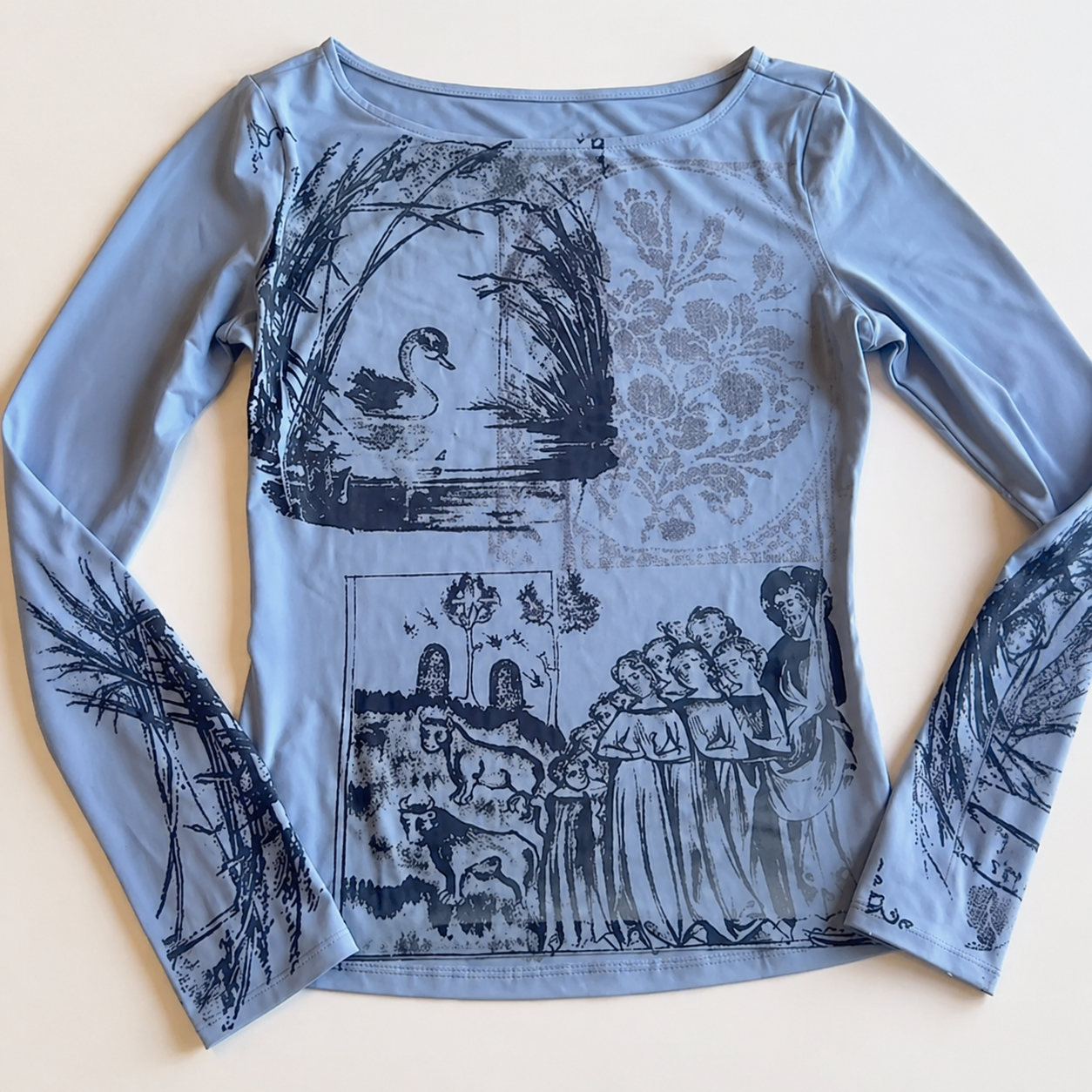 Women's Blue Blouse